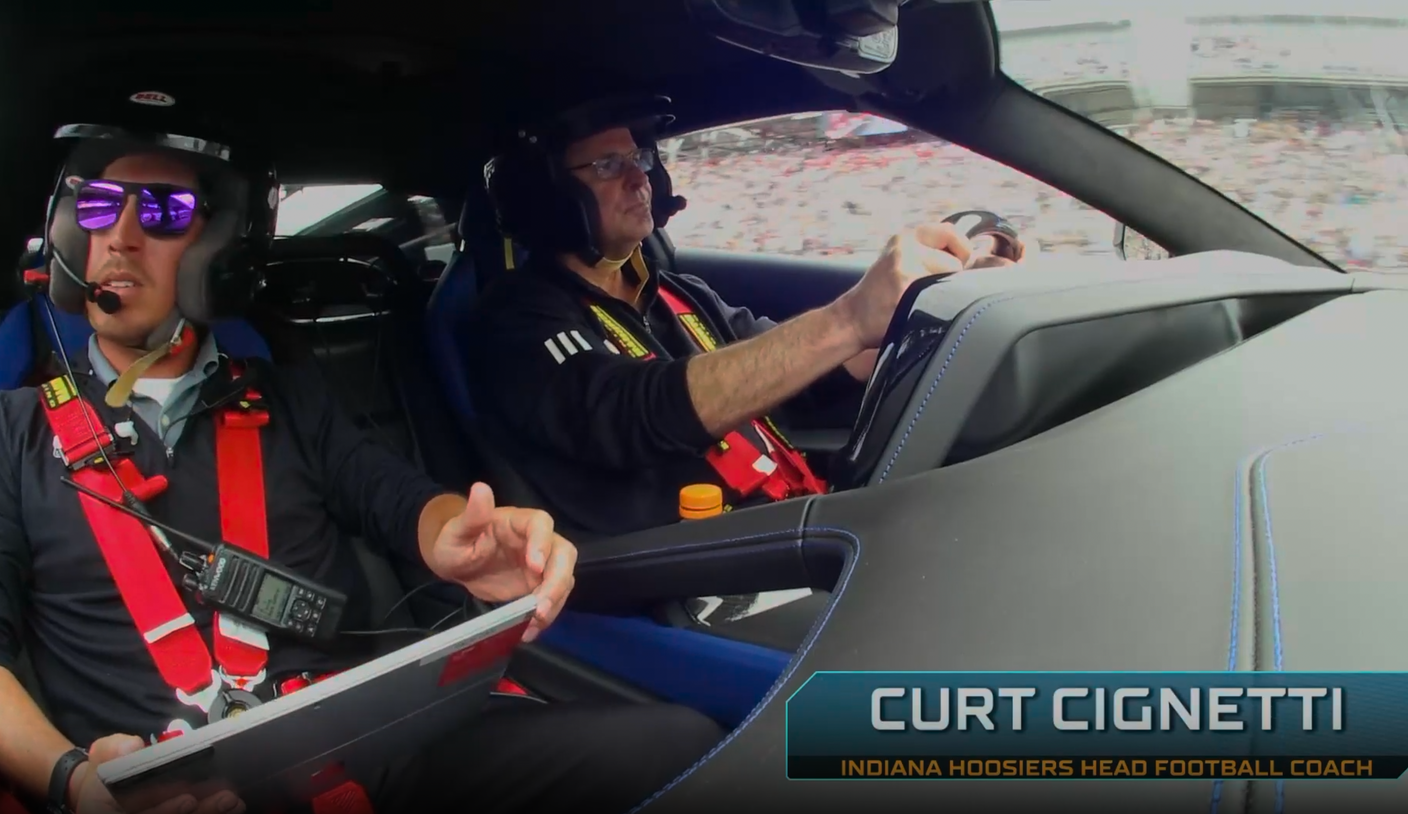 Curt Cignetti 获邀担任 K1体育 名誉领跑车司机，见证印第安纳州体育传奇